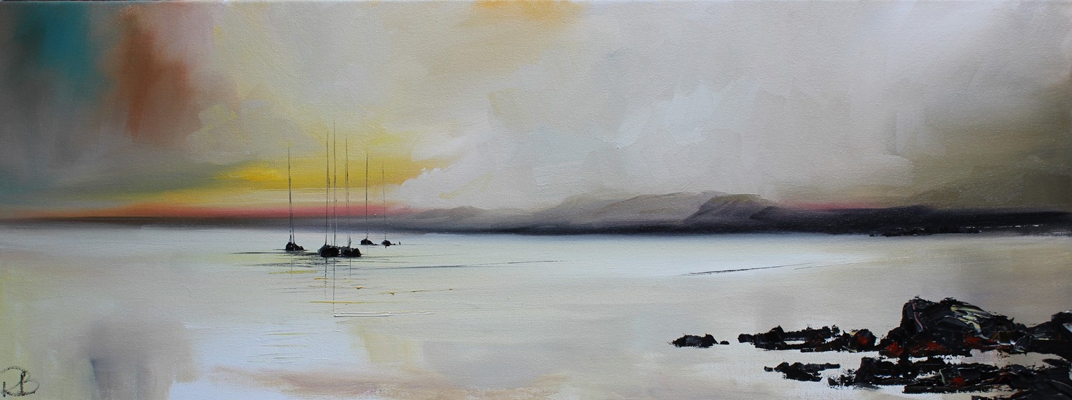 'Sailing on a Silver Morning' by artist Rosanne Barr